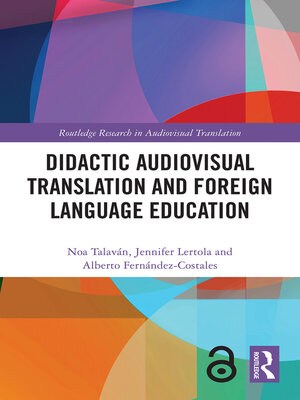 cover image of Didactic Audiovisual Translation and Foreign Language Education